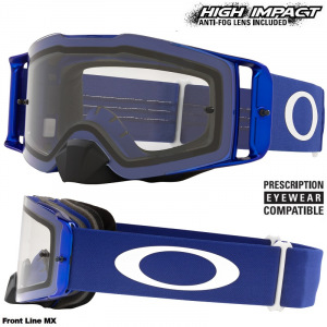MX brýle Oakley Front Line MX Moto Blue Goggle