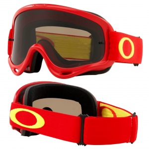 MX brýle Oakley Oframe Red Yellow Dark Grey Lens