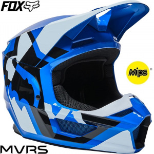 MX helma FOX V1 LUX Helmets MIPS Blue 2022