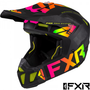 MX helma FXR Clutch Evo LE Helmet Sherbert 2022