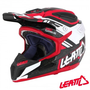 MX helma Leatt GPX 5.5 Composite Red Black White