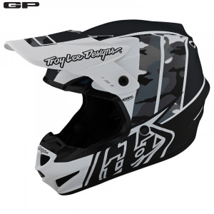 MX helma TroyLeeDesigns GP Helmet Nova Camo White 2022