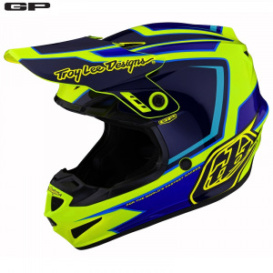 MX helma TroyLeeDesigns GP Helmet Ritn Yellow 2022