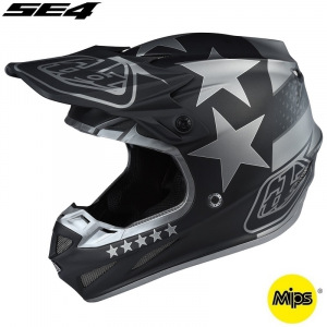 MX helma TroyLeeDesigns SE4 Composite Freedom Black