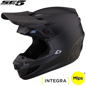 MX helma TroyLeeDesigns SE5 Composite Helmet Core Black 2023