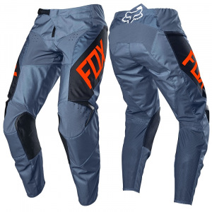 MX kalhoty FOX 180 Revn Pant Blue Steel 2021