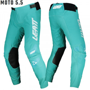 MX kalhoty LEATT Moto 5.5 I.K.S. Pant Aqua 2022