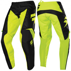 MX kalhoty SHIFT Whit3 Race 2 Pant Flo Yellow 2020