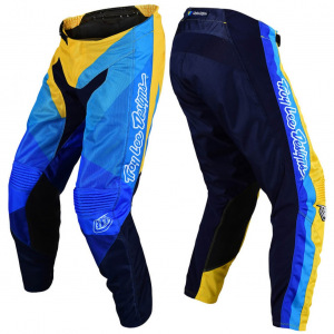 MX kalhoty TroyLeeDesigns GP Air Pant Jet Yellow Blue 2020