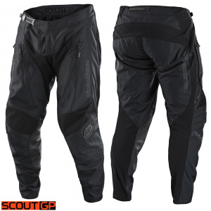 MX kalhoty TroyLeeDesigns GP Scout Off-Road Pant Black 2023