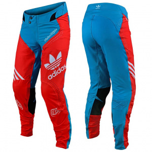 MX kalhoty TroyLeeDesigns SE Ultra Pant Adidas Team Limited Edition Ocean Flo Orange 2020