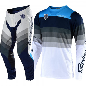 MX komplet TroyLeeDesigns SE PRO Mirage White Grey 2020
