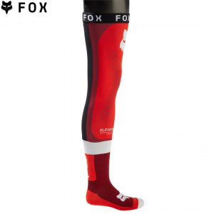 MX ponožky pod ortézy FOX FlexAir Knee Brace Sock Flo Red 2024