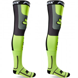 MX ponožky pod ortézy FOX FlexAir Knee Brace Sock Flo Yellow 2023