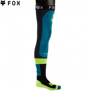 MX ponožky pod ortézy FOX FlexAir Knee Brace Sock Maui Blue 2024