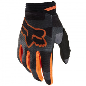 MX rukavice FOX 180 BNKR Glove Grey Camo 2023