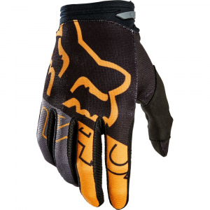 MX rukavice FOX 180 Skew Glove Black Gold 2022