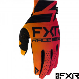 MX rukavice FXR Pro-Fit Lite MX Glove Mango Tangerine Fade 2023