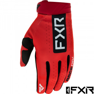 MX rukavice FXR Reflex MX Glove Red Black 2022