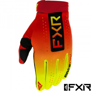 MX rukavice FXR Reflex MX Glove Red Inferno 2022