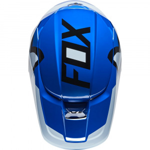 Náhradní kšilt helmy FOX V1 Lux Visor Blue 22