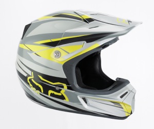 Náhradní kšilt helmy FOX V3 Blitz Yellow 06 Visor