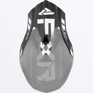 Náhradní kšilt helmy FXR Helium Race Division Helmet Visor Black White