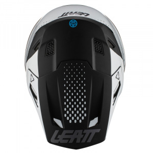 Náhradní kšilt helmy Leatt Visor Moto 8.5 V21.1 Black White