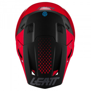Náhradní kšilt helmy Leatt Visor Moto 8.5 V21.1 Red