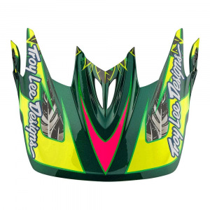 Náhradní kšilt helmy TroyLeeDesigns D3 Nightfall Green Visor