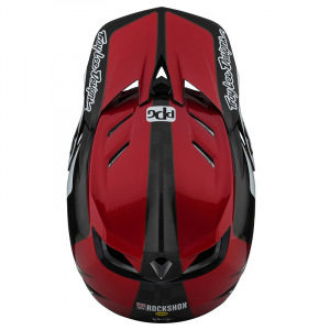 Náhradní kšilt helmy TroyLeeDesigns D4 Carbon Corsa Sram Red Visor