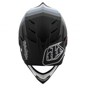 Náhradní kšilt helmy TroyLeeDesigns D4 Composite Mirage Black Silver Visor