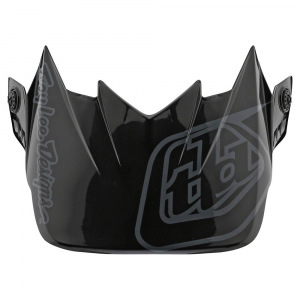 Náhradní kšilt helmy TroyLeeDesigns GP Silhouette Black Gray Visor