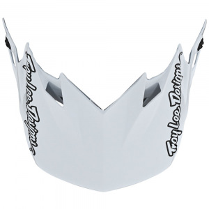 Náhradní kšilt helmy TroyLeeDesigns SE4 Polyacrylite Mono White Visor