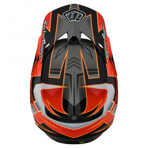 Náhradní kšilt helmy TroyLeeDesigns SE5 Composite Graph Red Black Visor