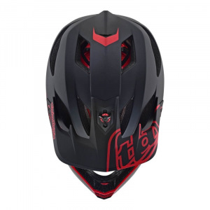 Náhradní kšilt helmy TroyLeeDesigns Stage Race Black Red