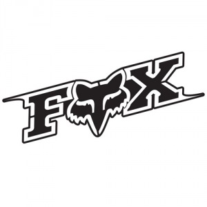 Nálepka FOX Racing 360 Sticker Black