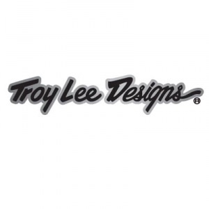 Nálepka TroyLeeDesigns Signature Alu 10&quot; Silver