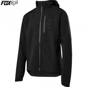 Pánská bunda na kolo FOX Ranger 3L Jacket Black 2021