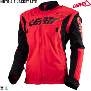 Pánská enduro bunda Leatt Moto 4.5 Lite Jacket Red 2024