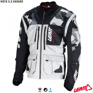 Pánská enduro bunda Leatt Moto 5.5 Enduro Jacket Forge 2024