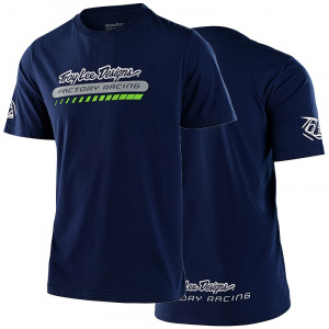 Pánské tričko TroyLeeDesigns Factory Racing Tee Navy