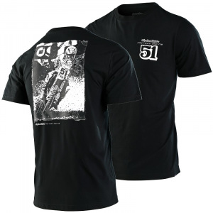 Pánské tričko TroyLeeDesigns JB51 Hart Tee Black