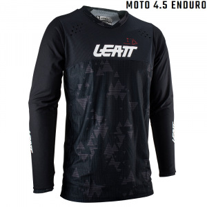 Pánský dres LEATT Moto 4.5 Enduro Jersey Black 2023