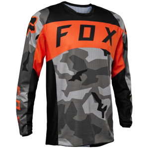 Pánský MX dres FOX 180 BNKR Jersey Grey Camo 2023
