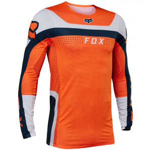 Pánský MX dres FOX FlexAir Efekt Jersey Flo Orange 2023