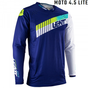 Pánský MX dres LEATT Moto 4.5 Lite Jersey Blue 2023