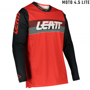Pánský MX dres LEATT Moto 4.5 Lite Jersey Red 2022