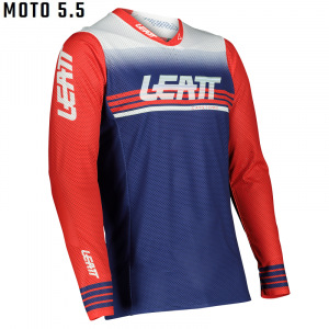 Pánský MX dres LEATT Moto 5.5 UltraWeld Jersey Royal 2022