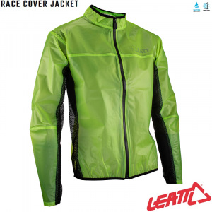 Pláštěnka na kolo Leatt MTB Race Cover Jacket Lime